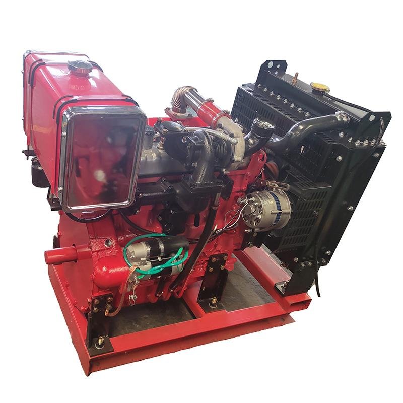 3000rpm Water Cooled 4 Cylinder Diesel Engine 490