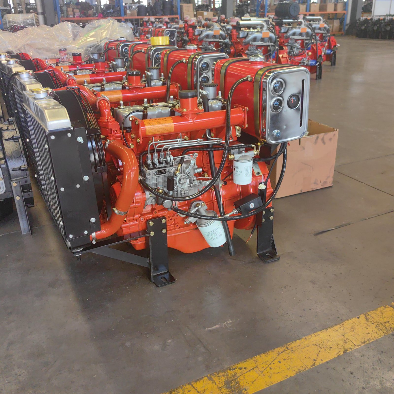 ZH490D 1800 RPM 26KW 36HP small 4-cylinder water-cooled diesel engine for generator set/rice mill/crusher