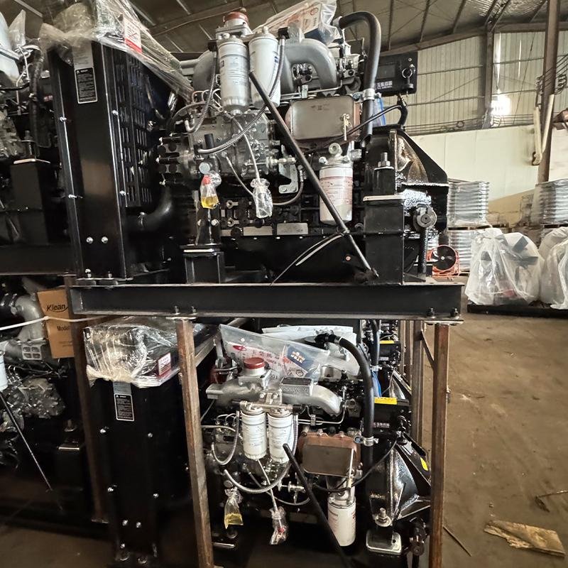 Yc4108q Diesel Engine 4-Cylinder Water-Cooled 75kw 3000rpm - Reliable Power for Construction Machinery Agricultural Equipment Generator Set