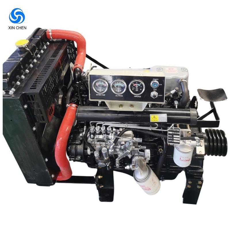 	Stationary Power Unit ZH490P Industrial Four-Stroke Water-Cooled Diesel Engine, Suitable for Construction Machinery / Agricultural Machinery