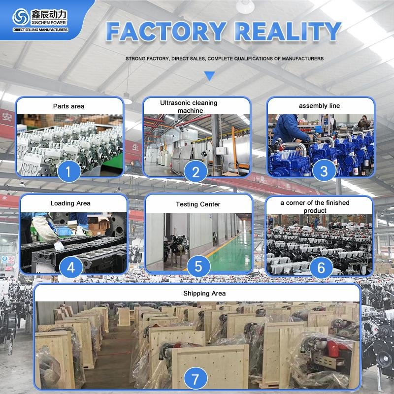 XC6BM-ZL high-speed 3000RPM 135KW 183HP four-cylinder water-cooled diesel engine