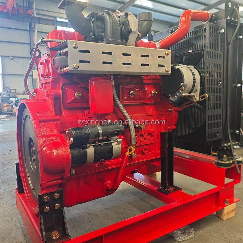YN4BD-Z high-speed 3000RPM 90KW 122HP four cylinder water-cooled diesel engine
