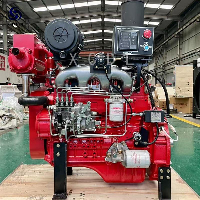 4BD-ZL 136HP 100KW high stability 3000RPM four cylinder water-cooled machinery diesel engine for fire water pump system