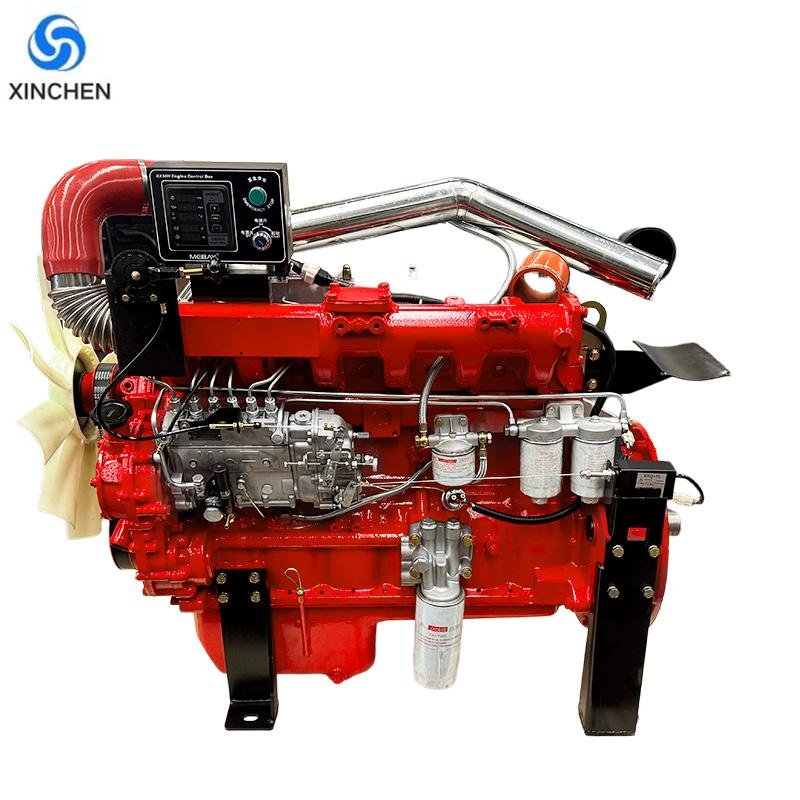 Xincheng Power Xc6bm Six-Cylinder Water-Cooled Four-Stroke High-Speed High-Quality Diesel Engine for Fire Pumps