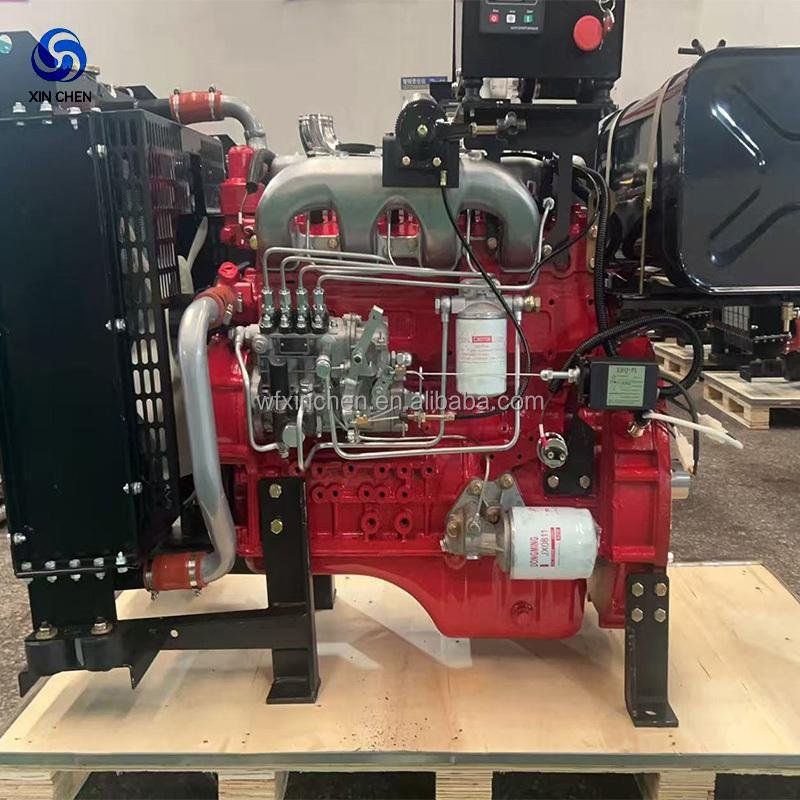 4BD-ZL 136HP 100KW high stability 3000RPM four cylinder water-cooled machinery diesel engine for fire water pump system