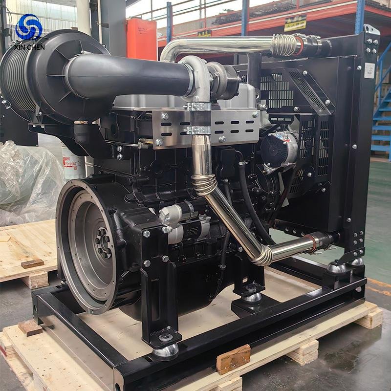 R4105ZLD intercooled turbocharged Ricardo big horsepower four cylinder water-cooled diesel engine