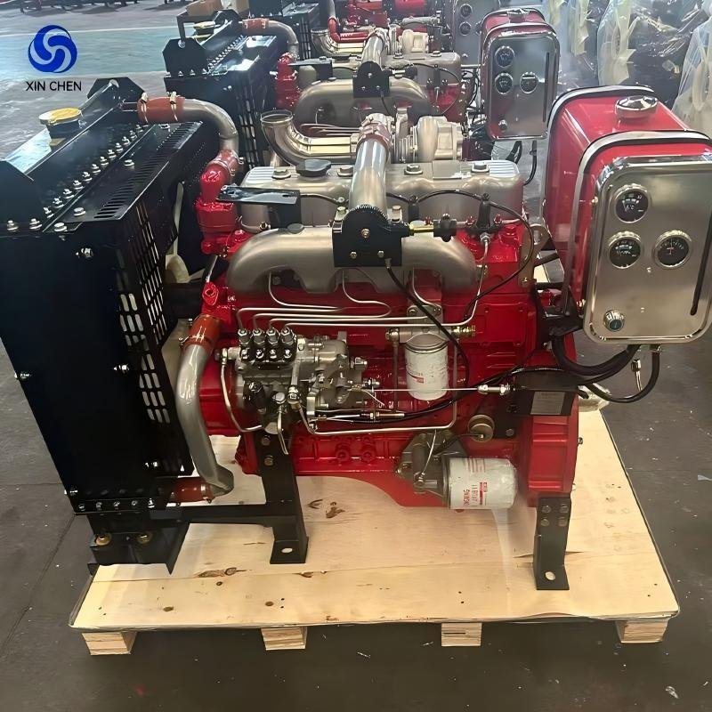 4BD-ZL 136HP 100KW high stability 3000RPM four cylinder water-cooled machinery diesel engine for fire water pump system