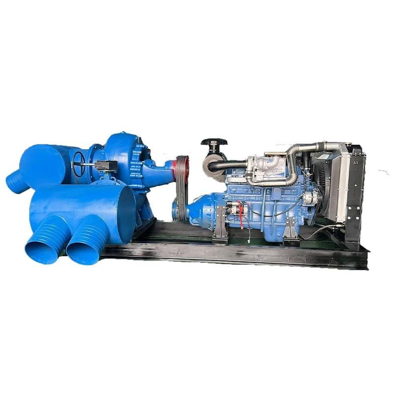 Mobile Flood Control Pump Truck Drainage Pump High Lift Large Flow Emergency Self-priming Large Suction diesel Drainage Pump