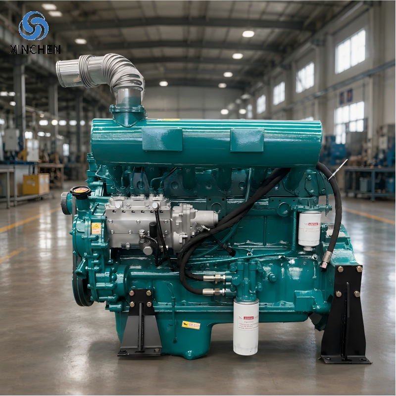 High-Quality 1500rpm 212HP R6110zld Six-Cylinder Four-Stroke Water-Cooled Diesel Engine Assembly