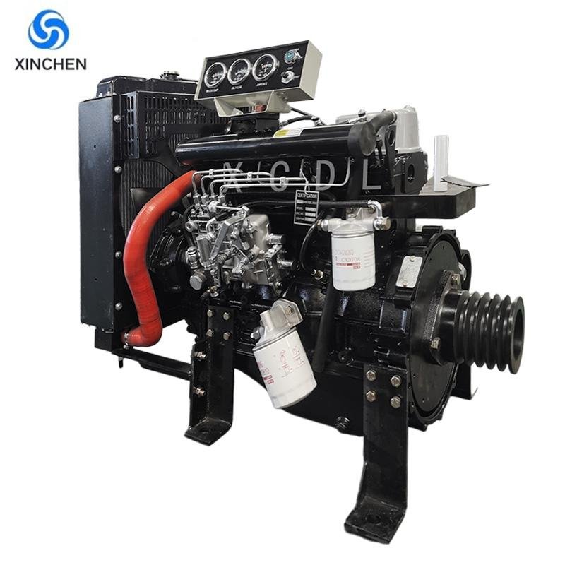 	Stationary Power Unit ZH490P Industrial Four-Stroke Water-Cooled Diesel Engine, Suitable for Construction Machinery / Agricultural Machinery