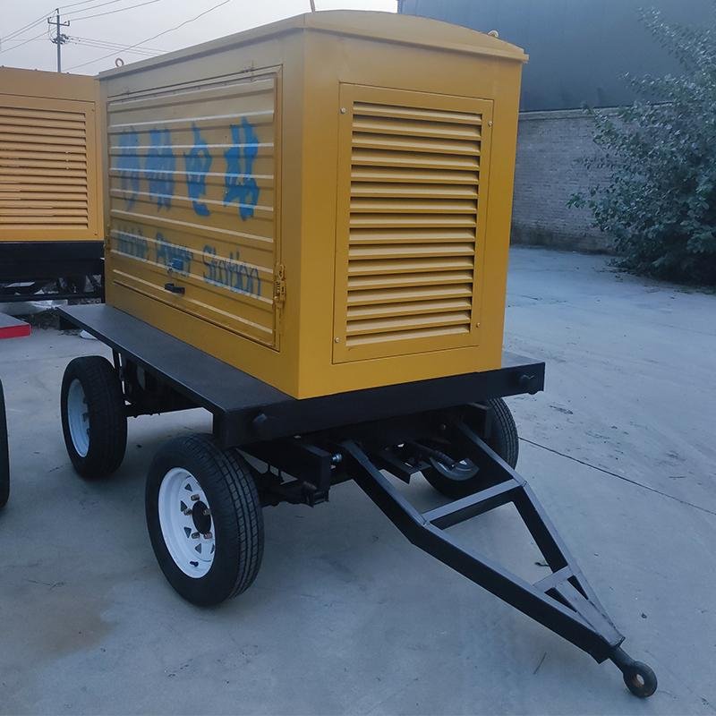 Mobile trailer mute generator set 20-2000KW generator set Weichai Yuchai Shangchai Cummins Perkins generator set