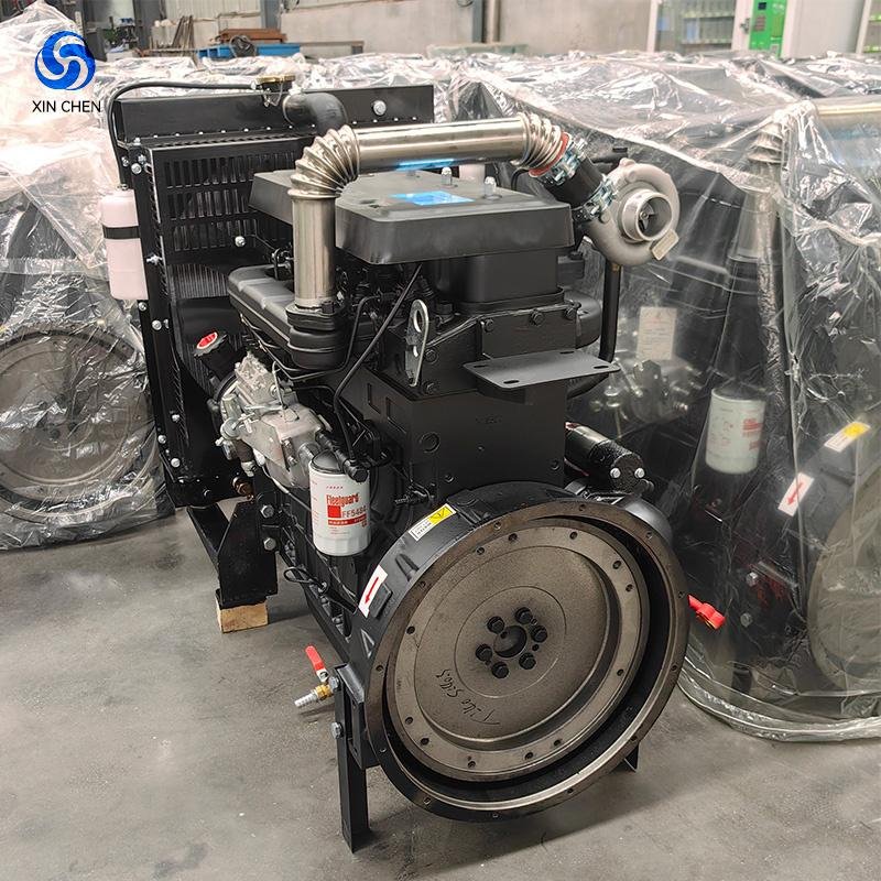 R4105ZLD intercooled turbocharged Ricardo big horsepower four cylinder water-cooled diesel engine