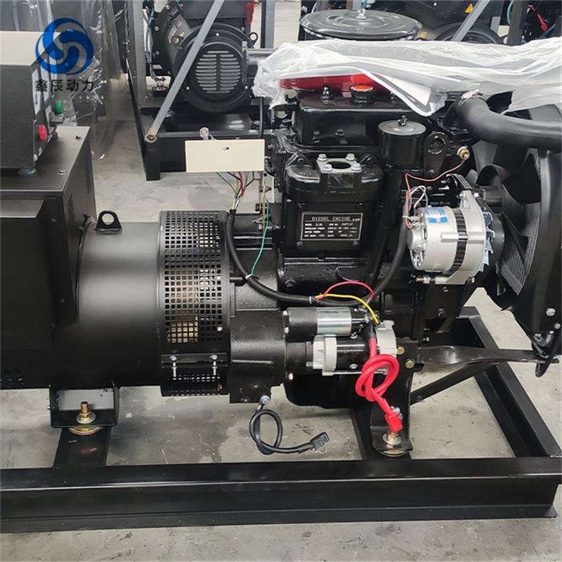 20KW25KVA open diesel generator set, double-cylinder water-cooled diesel engine, low oil consumption and low price