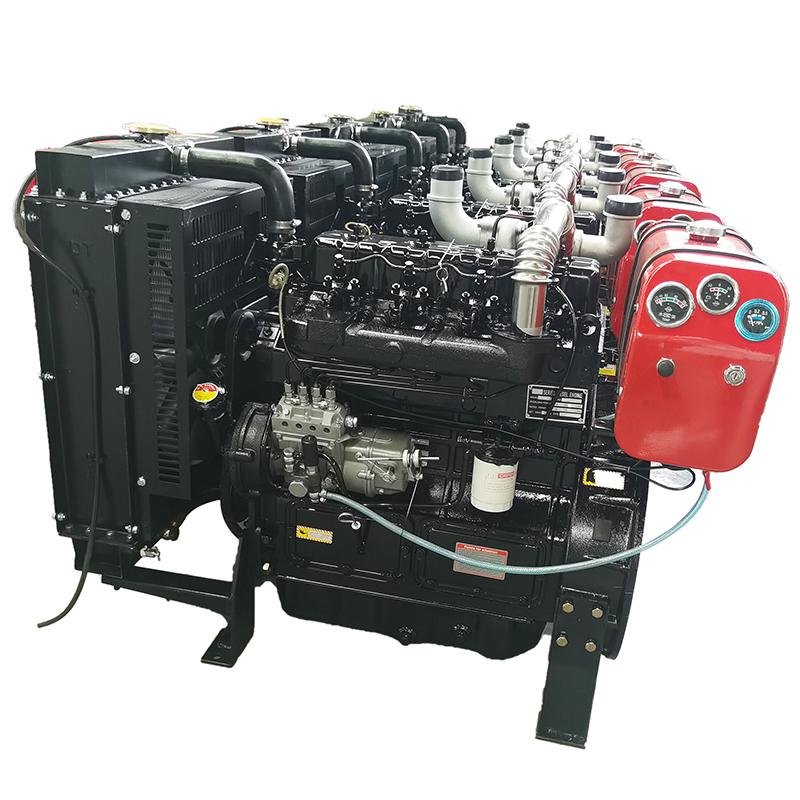 R4105ZD turbocharged high-performance Ricardo 56/62/65/68KW four cylinder small water-cooled diesel engine