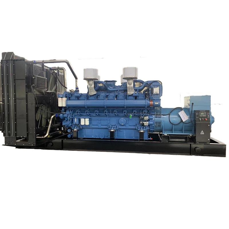 Weichai 1000K1250KVA diesel generator set, open-rack soundbox, mobile trailer ATS50/60HZ, optional
