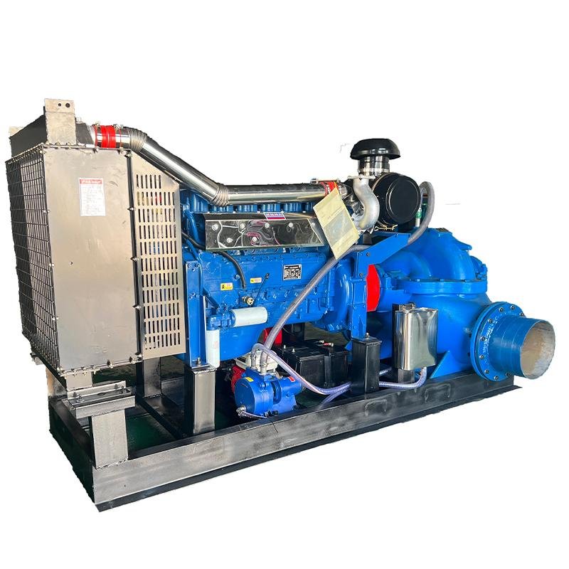 10 Inch Diesel Engine Split case Water Pump Double Suction Centrifugal Pump