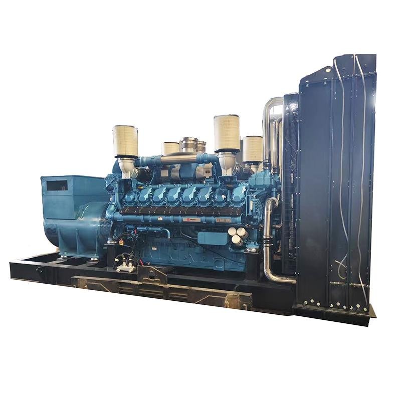 Weichai 1500KW1875KVA diesel generator set open-rack soundbox mobile trailer ATS50/60HZ optional