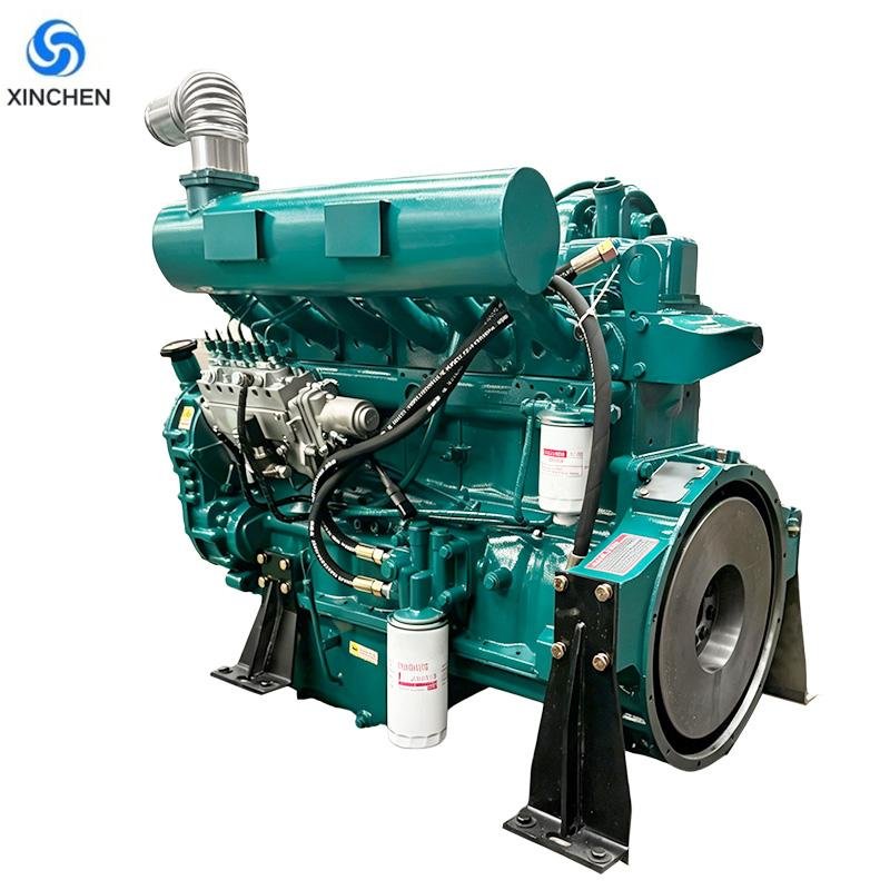 156kw 212HP R6110zld Six-Cylinder Four-Stroke Water-Cooled Diesel Engine, EU Certified
