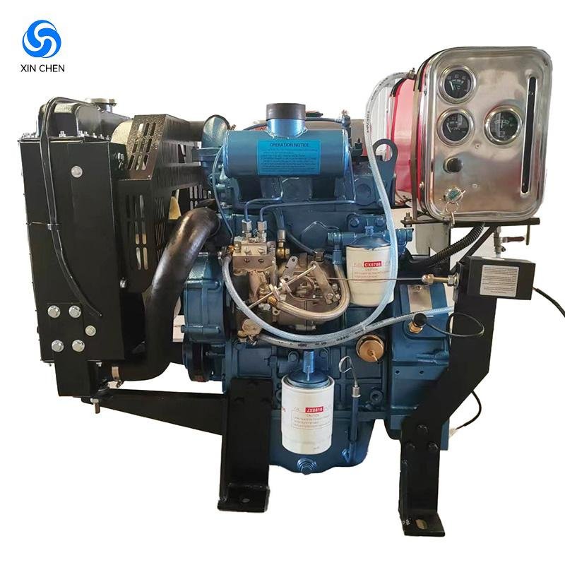 2110D Two Cylinder Diesel Engine 1500rpm 18KW 25HP For Generator