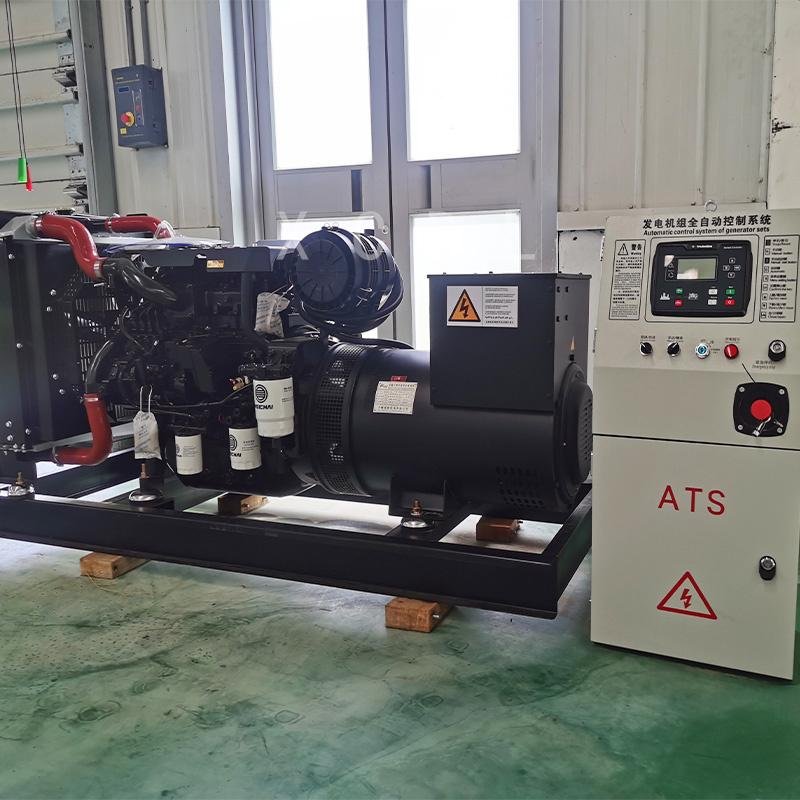 China brand high-quality 100kw 50kVA -2500kVA silent diesel generator set adopts Yuchai Weichai engine