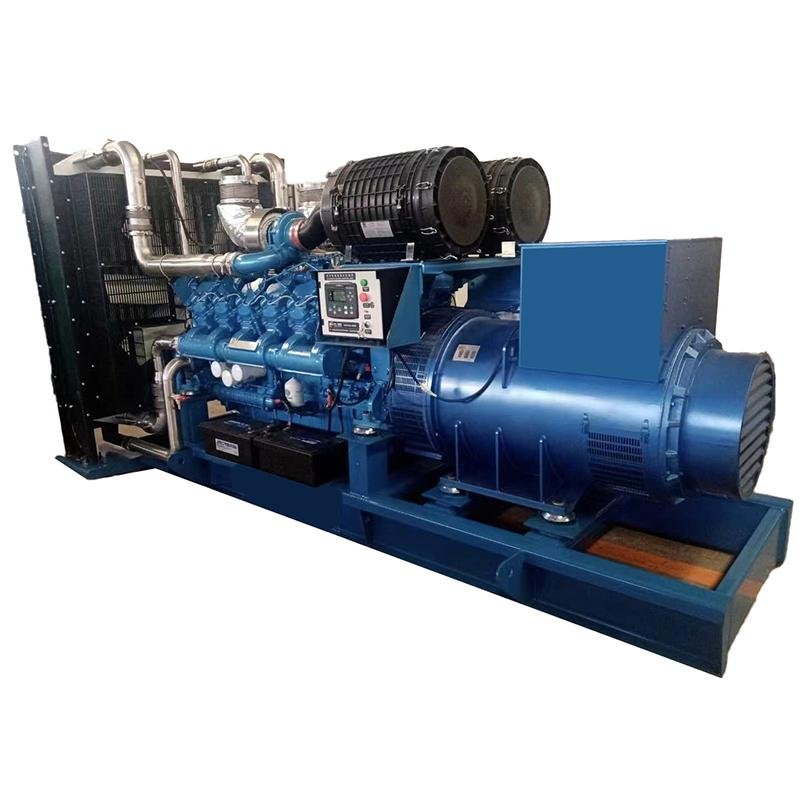 Optional for Weichai 800KW1000KVA diesel generator set open-rack soundbox mobile trailer ATS50/60HZ