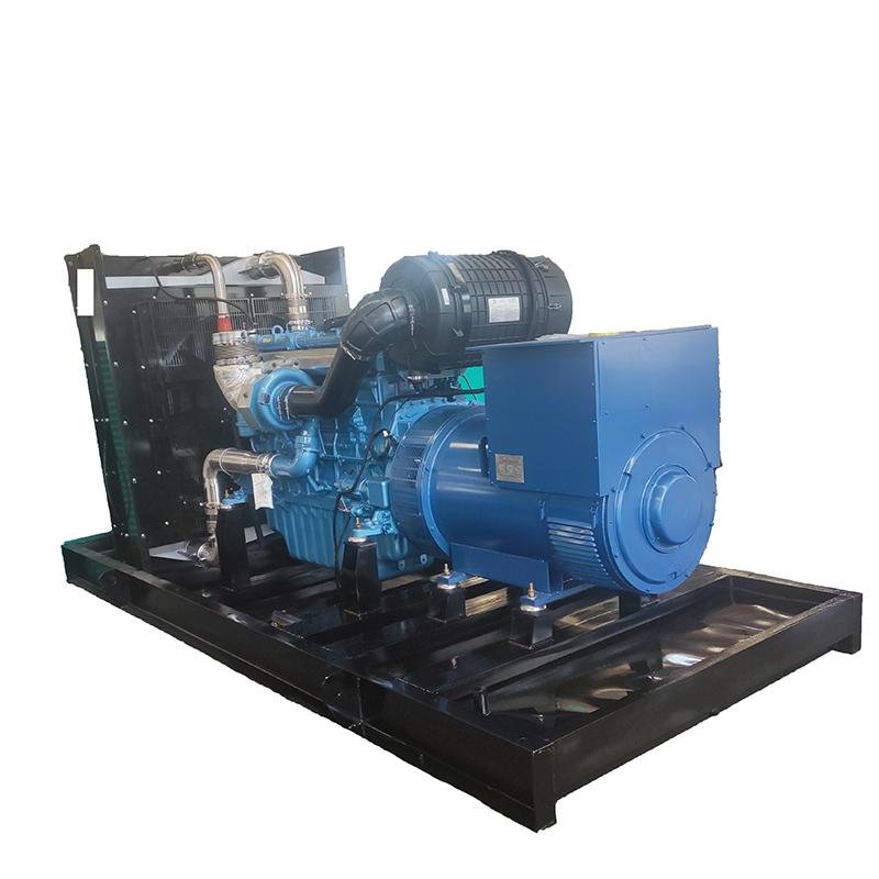 Weichai 500KW600KVA diesel generator set open-rack soundbox mobile trailer ATS50/60HZ optional