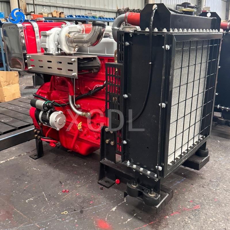 4BK-Z 3000RPM 90kw High-Performance Four-Cylinder Four-Stroke Diesel Engine for Fire Water Pumps