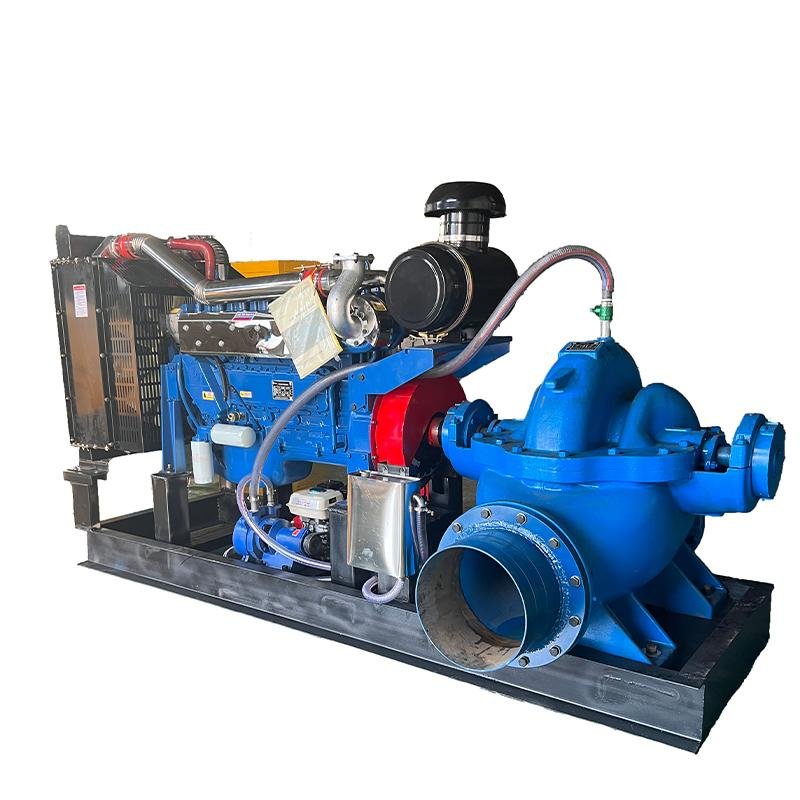 Mobile Flood Control Pump Truck Drainage Pump High Lift Large Flow Emergency Self-priming Large Suction diesel Drainage Pump
