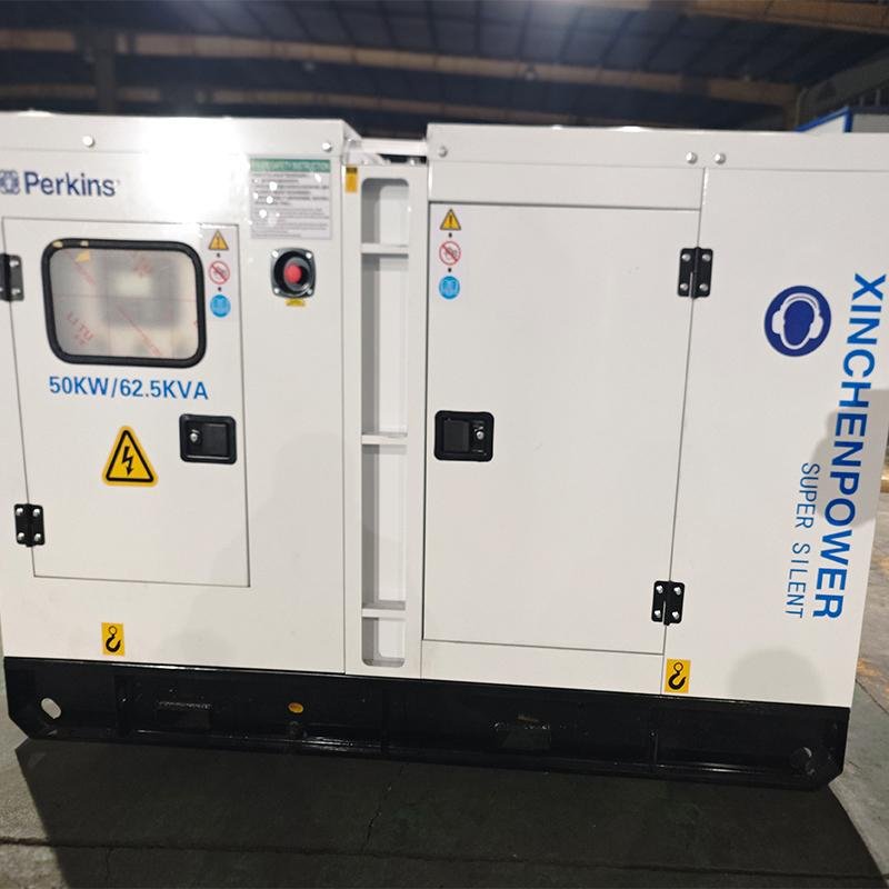 Perkins 50KW mute generator set 50/60HZ four-protection ATS optional