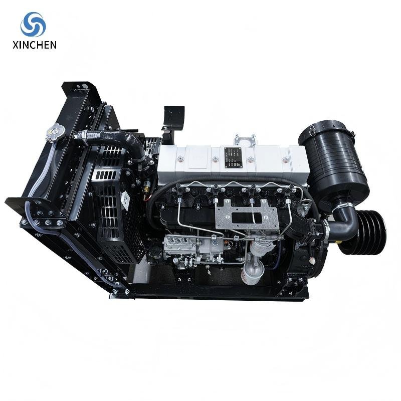 Factory Direct Sales Zh4105 Four-Cylinder Four-Stroke 1500 Rpm~2400 Rpm Fixed Power Diesel Engine