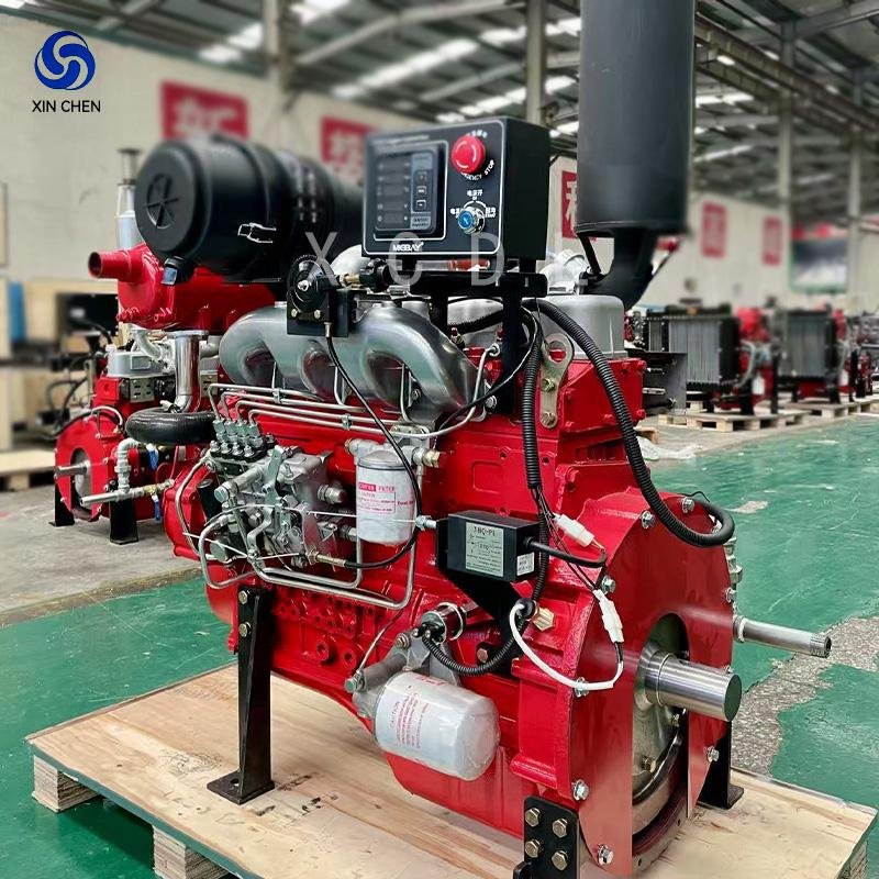 4BD-ZL 136HP 100KW high stability 3000RPM four cylinder water-cooled machinery diesel engine for fire water pump system